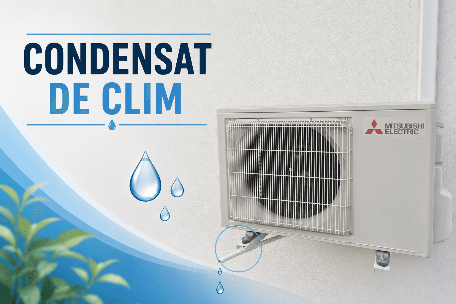 Condensat climatisation : évacuation, problèmes et réglementation
