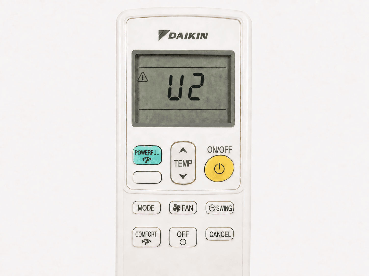 defaut u2 daikin