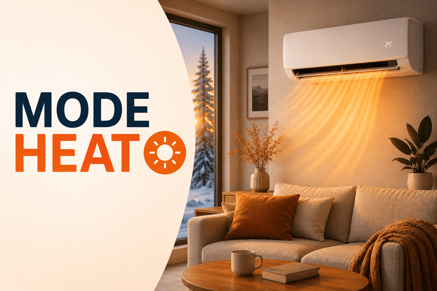 Mode Heat : le mode chauffage de votre climatisation