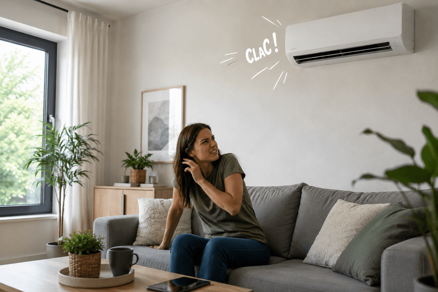 Climatisation qui fait un bruit de claquement