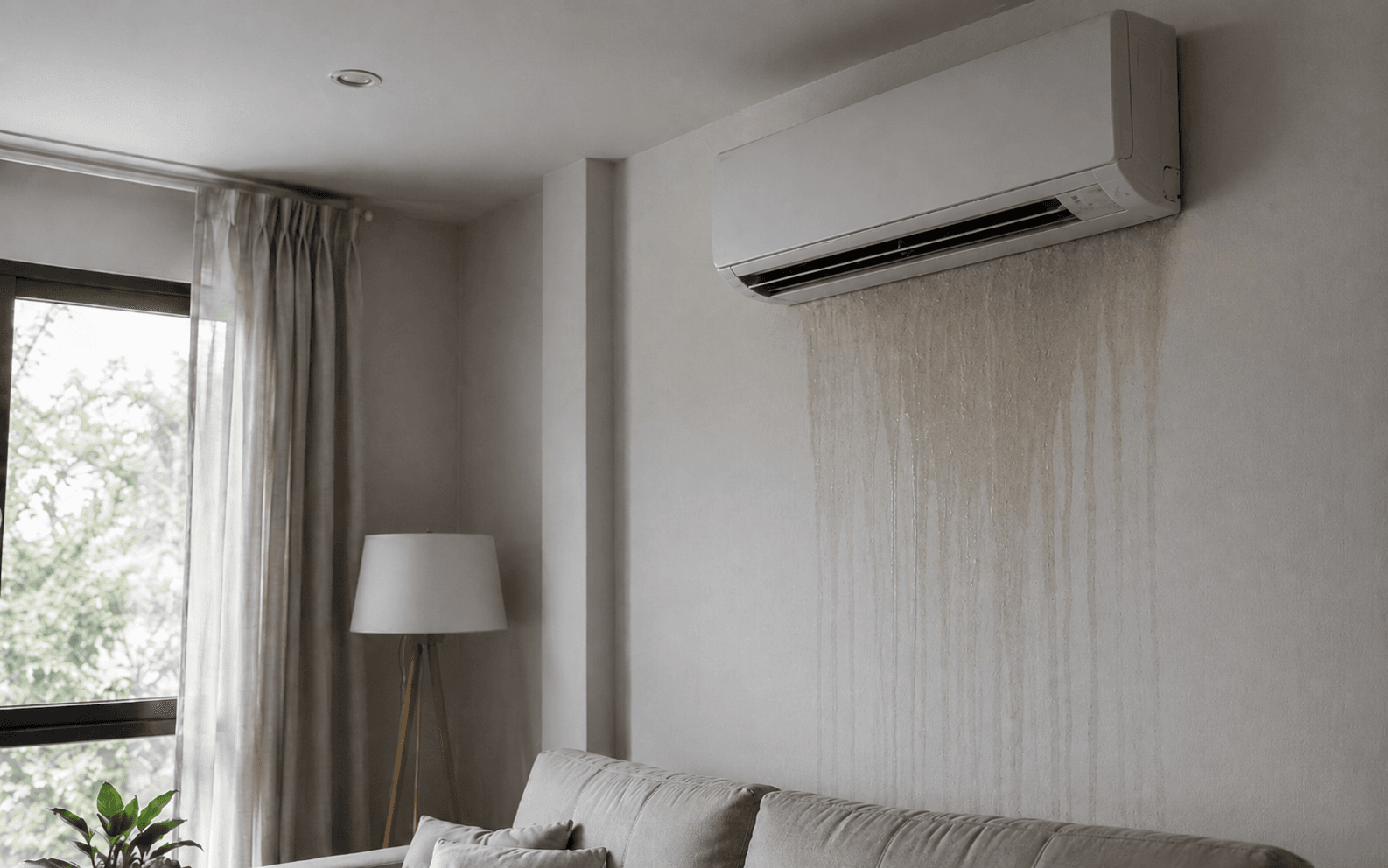 Climatisation qui coule à l'intérieur : causes et solutions