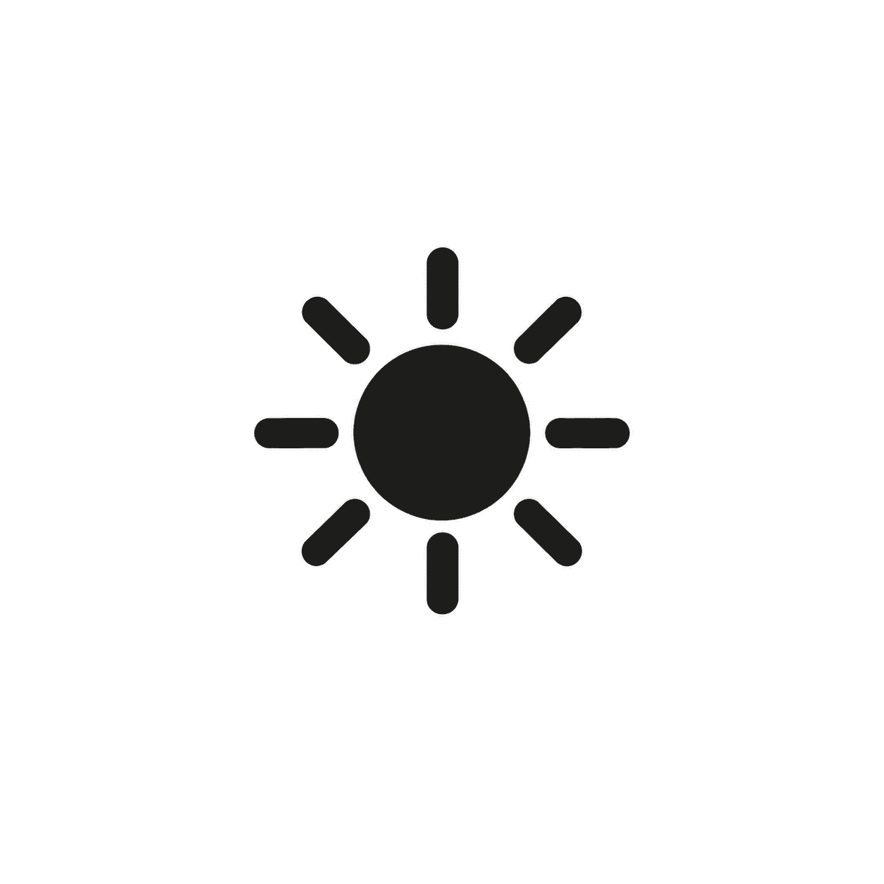 Symbole mode chauffage Daikin